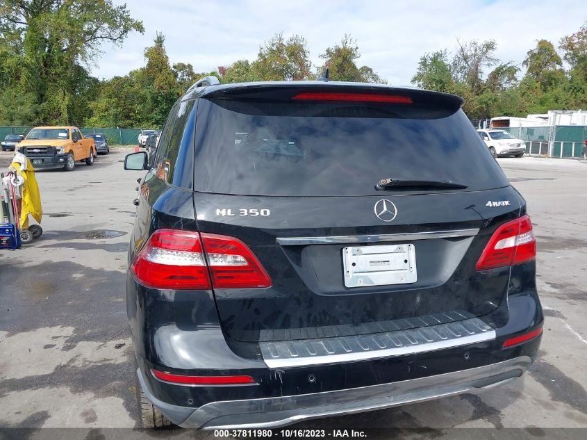 2013 MERCEDES-BENZ M-CLASS ML 350 4JGDA5HB5DA153616