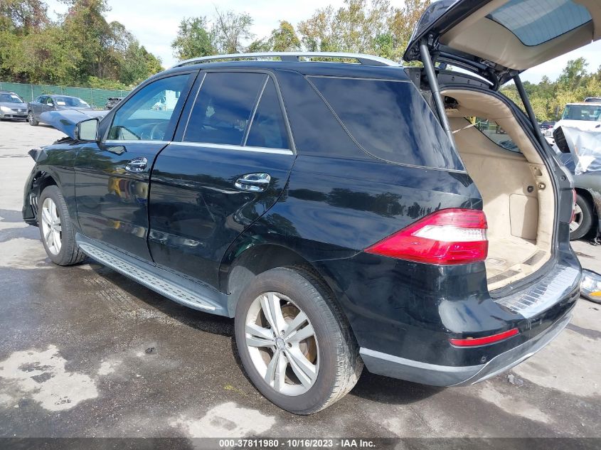 2013 MERCEDES-BENZ M-CLASS ML 350 4JGDA5HB5DA153616