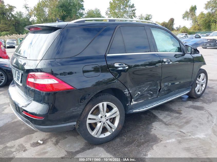 2013 MERCEDES-BENZ M-CLASS ML 350 4JGDA5HB5DA153616