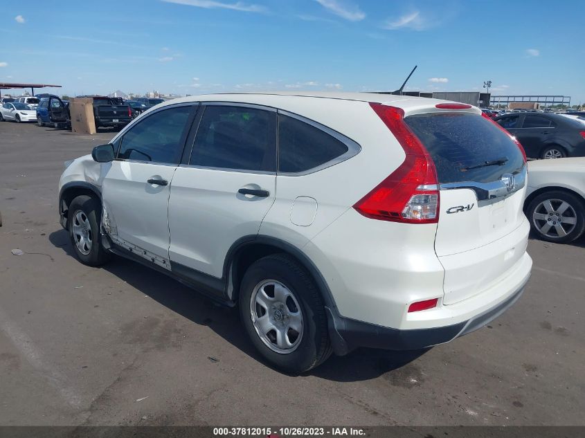2015 HONDA CR-V LX 5J6RM3834FL015470