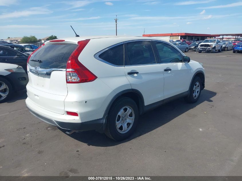 2015 HONDA CR-V LX 5J6RM3834FL015470