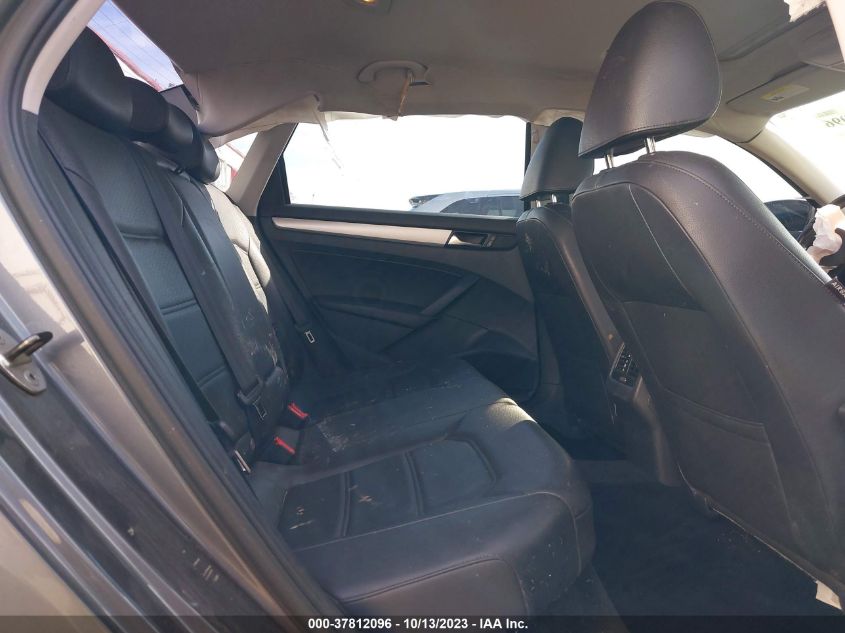 2013 VOLKSWAGEN PASSAT SE W/SUNROOF - 1VWBP7A36DC093999