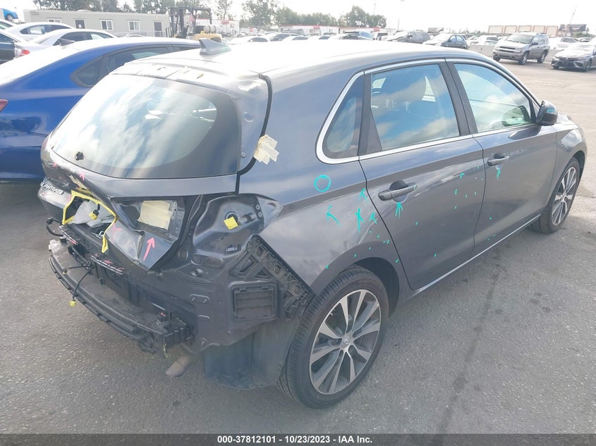 VIN KMHH35LE6JU024002 2018 HYUNDAI ELANTRA GT