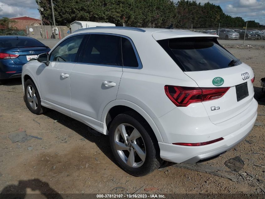 2020 AUDI Q3 PREMIUM - WA1AECF32L1100375