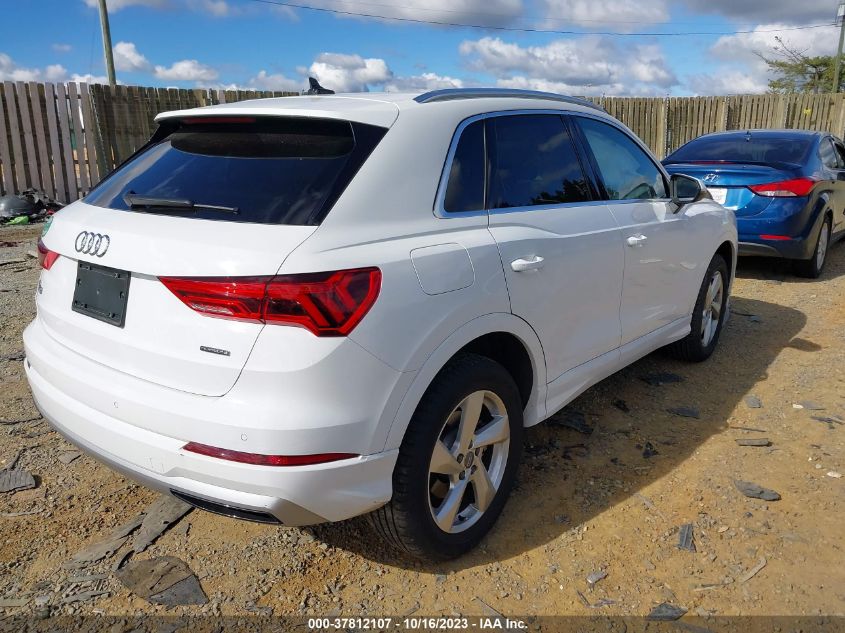 2020 AUDI Q3 PREMIUM - WA1AECF32L1100375