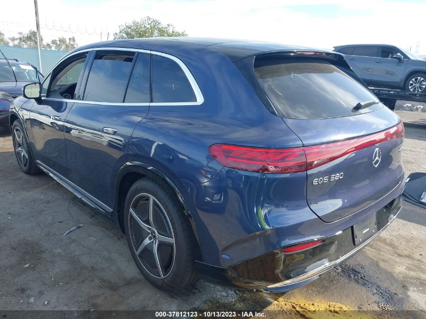 2023 MERCEDES-BENZ EQS EQS 580 4JGDM4EB9PA017807
