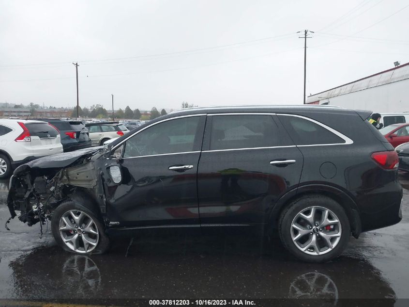 2019 KIA SORENTO SX V6 - 5XYPKDA58KG458215