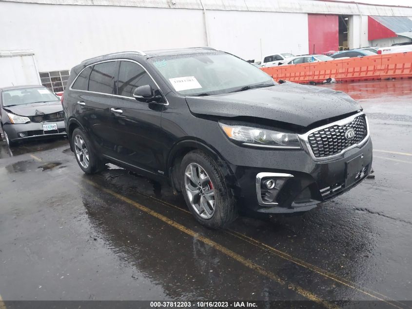 2019 KIA SORENTO SX V6 - 5XYPKDA58KG458215