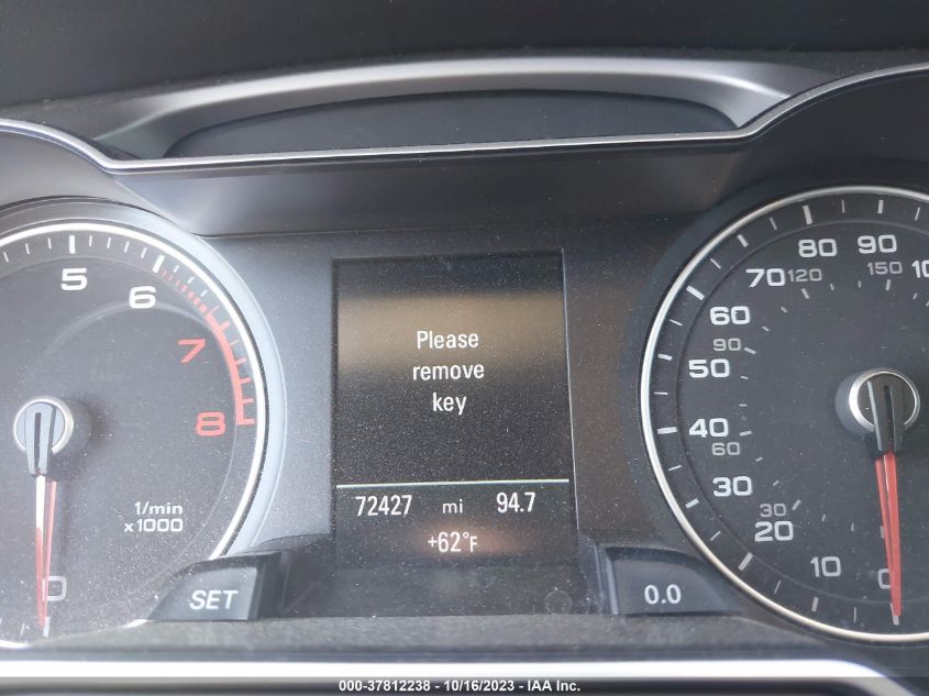 2013 AUDI A4 PREMIUM - WAUBFAFL4DA161589