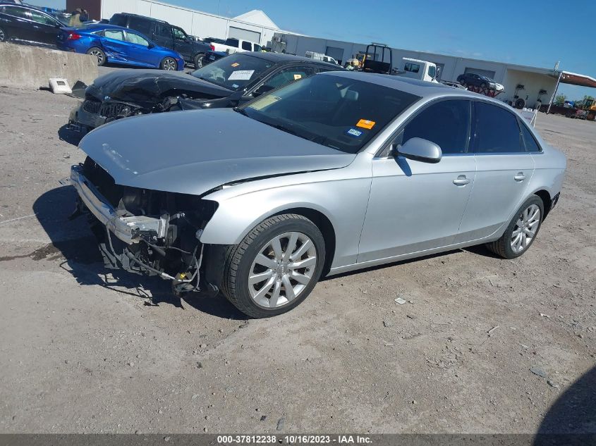 2013 AUDI A4 PREMIUM - WAUBFAFL4DA161589