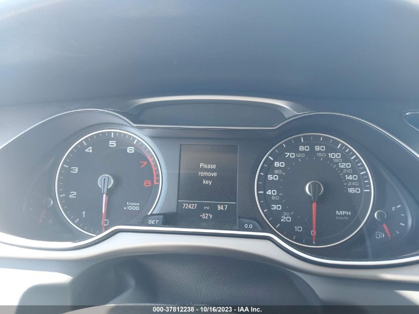 2013 AUDI A4 PREMIUM - WAUBFAFL4DA161589