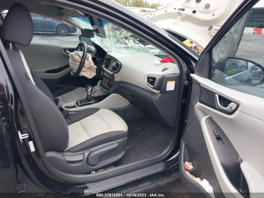 2017 HYUNDAI IONIQ HYBRID SEL - KMHC75LC2HU036395