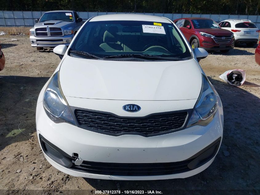 2015 KIA RIO LX - KNADM4A37F6489831