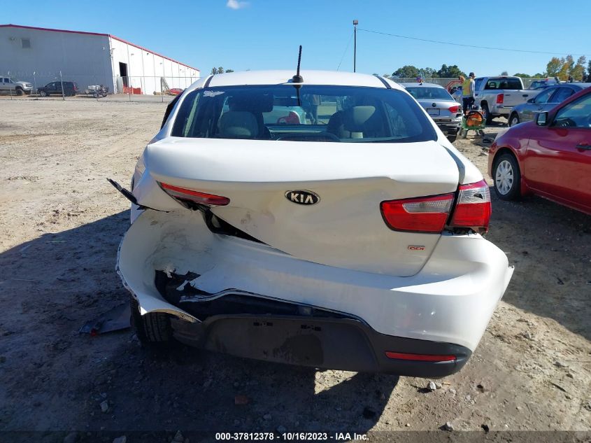 2015 KIA RIO LX - KNADM4A37F6489831