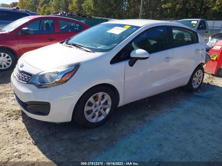 2015 KIA RIO LX - KNADM4A37F6489831