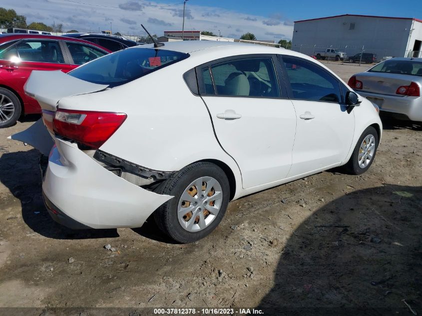 2015 KIA RIO LX - KNADM4A37F6489831
