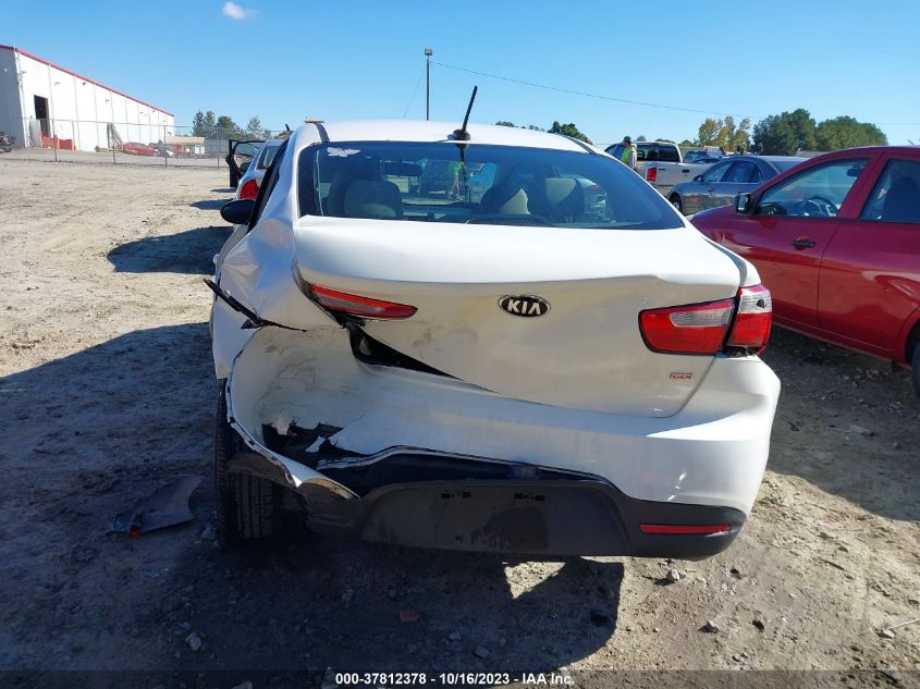 2015 KIA RIO LX - KNADM4A37F6489831