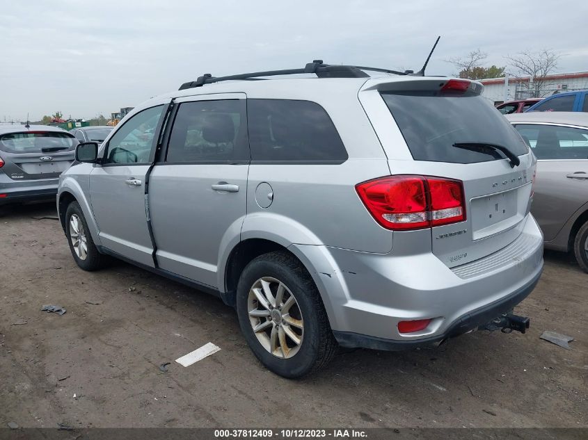2013 DODGE JOURNEY SXT - 3C4PDCBG4DT532617