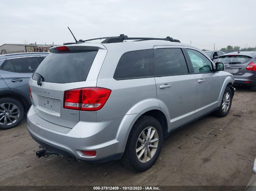2013 DODGE JOURNEY SXT - 3C4PDCBG4DT532617