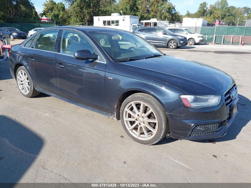 2014 AUDI A4 PREMIUM PLUS - WAUFFAFL9EN036826