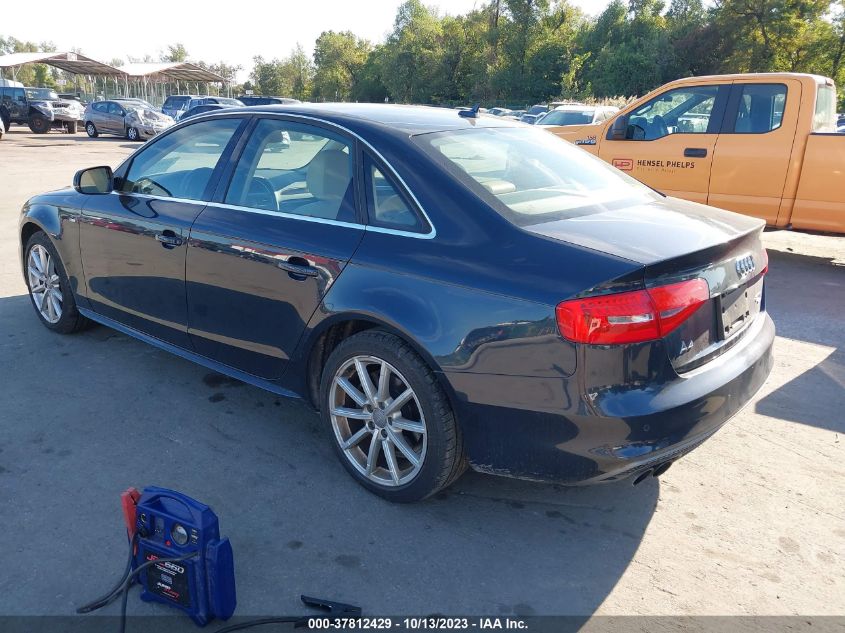 2014 AUDI A4 PREMIUM PLUS - WAUFFAFL9EN036826