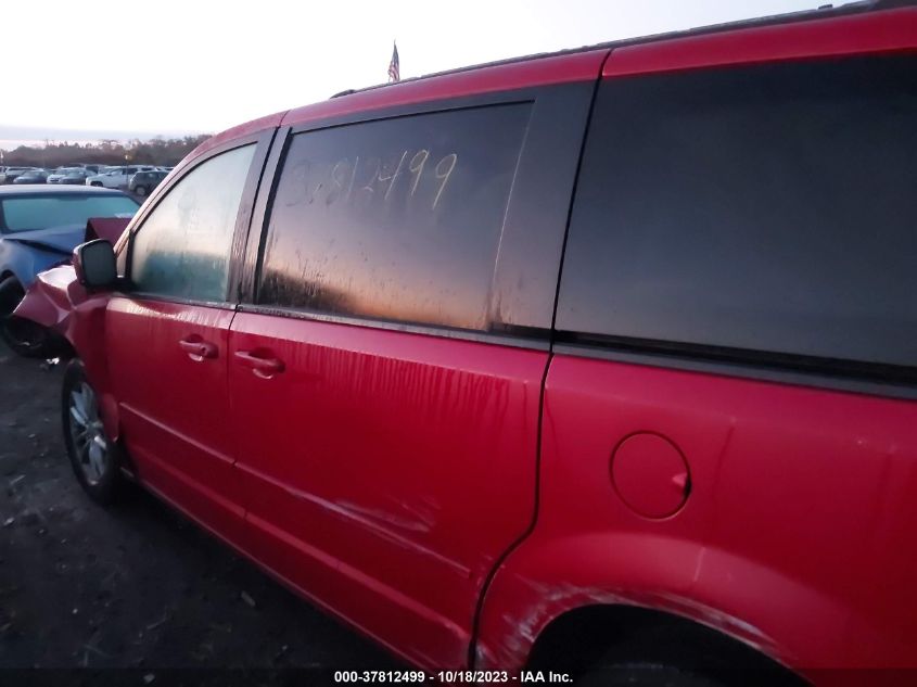 2014 DODGE GRAND CARAVAN SXT - 2C4RDGCG2ER423432