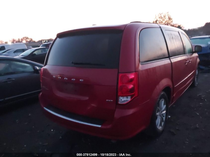 2014 DODGE GRAND CARAVAN SXT - 2C4RDGCG2ER423432