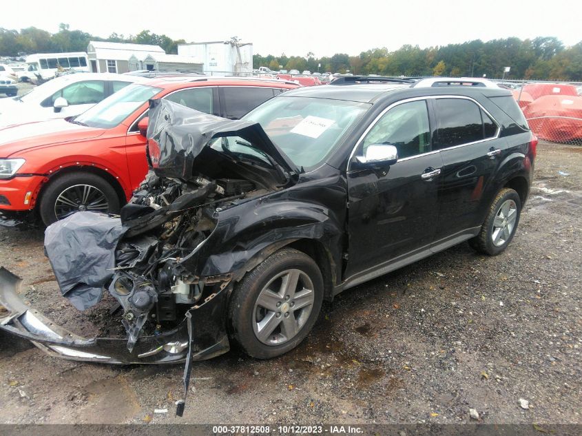 2014 CHEVROLET EQUINOX LTZ - 2GNALDEK7E6247101