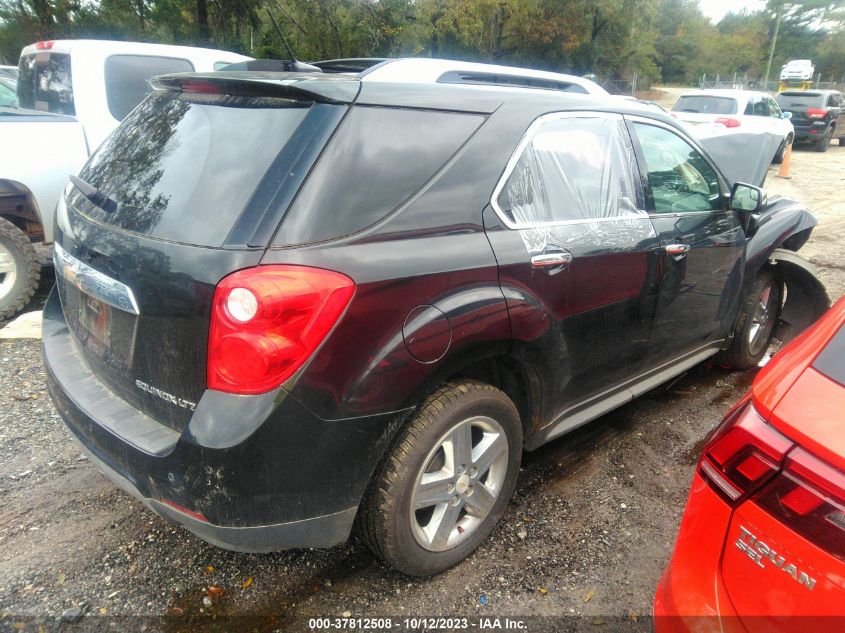 2014 CHEVROLET EQUINOX LTZ - 2GNALDEK7E6247101
