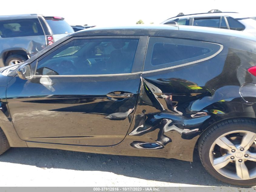 2014 HYUNDAI VELOSTER - KMHTC6AD7EU185832