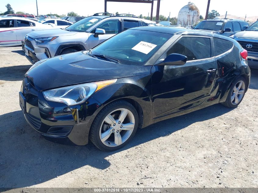 2014 HYUNDAI VELOSTER - KMHTC6AD7EU185832