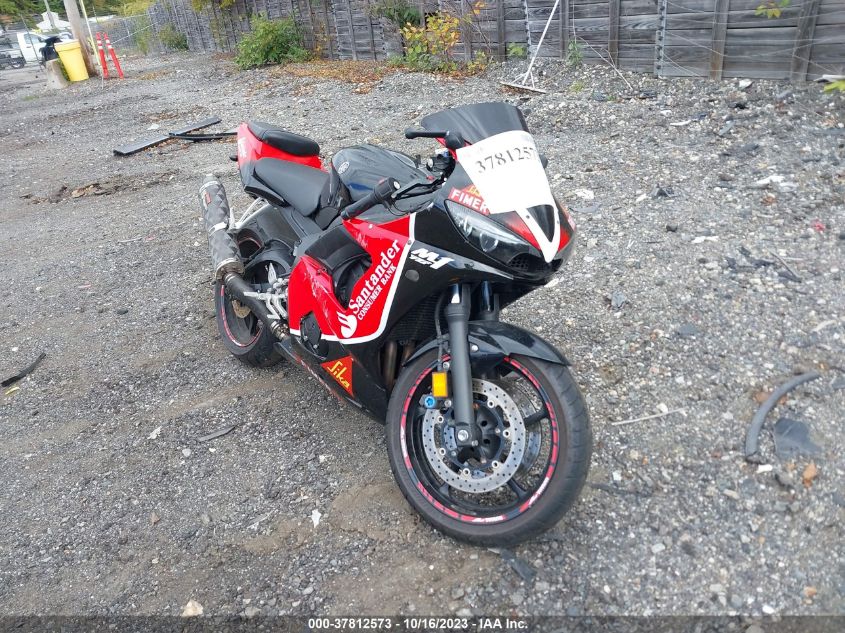 2008 YAMAHA YZFR6 S - JYARJ06E48A036461