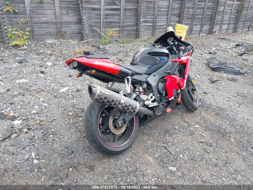 2008 YAMAHA YZFR6 S - JYARJ06E48A036461
