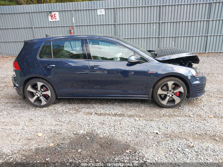 2016 VOLKSWAGEN GOLF GTI AUTOBAHN W - 3VW447AU6GM031158