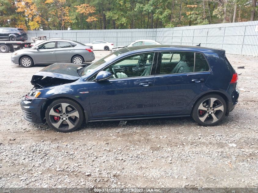 2016 VOLKSWAGEN GOLF GTI AUTOBAHN W - 3VW447AU6GM031158