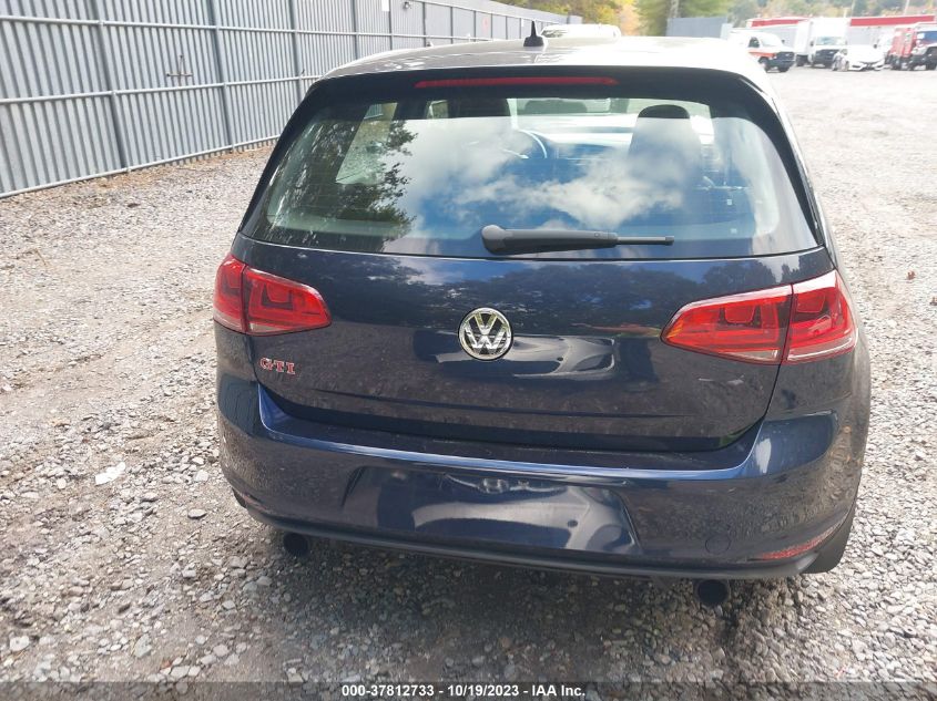 2016 VOLKSWAGEN GOLF GTI AUTOBAHN W - 3VW447AU6GM031158