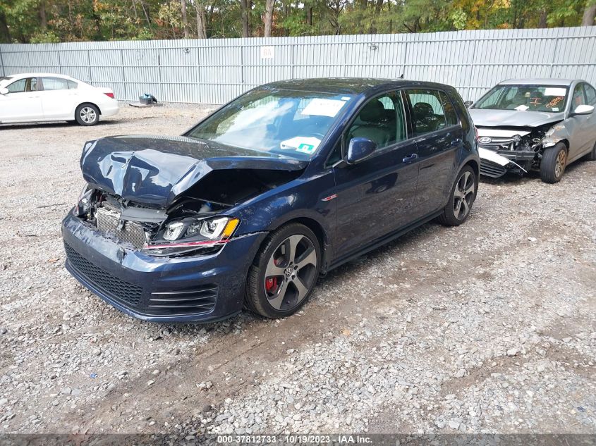 2016 VOLKSWAGEN GOLF GTI AUTOBAHN W - 3VW447AU6GM031158