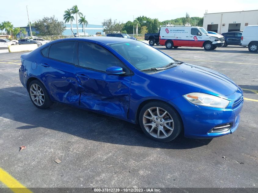 2013 DODGE DART SXT - 1C3CDFBA8DD257193