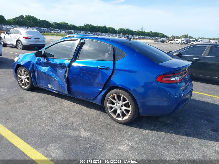 2013 DODGE DART SXT - 1C3CDFBA8DD257193