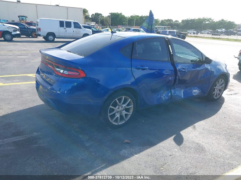 2013 DODGE DART SXT - 1C3CDFBA8DD257193