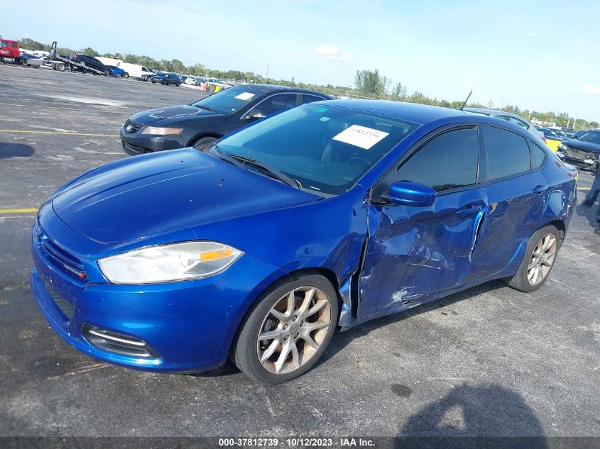 2013 DODGE DART SXT - 1C3CDFBA8DD257193