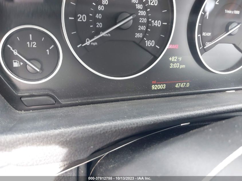 2014 BMW 320I WBA3B1G5XENS77812