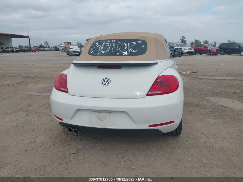 2014 VOLKSWAGEN BEETLE CONVERTIBLE 2.5L W/SOUND/NAV 3VW5X7AT0EM804593