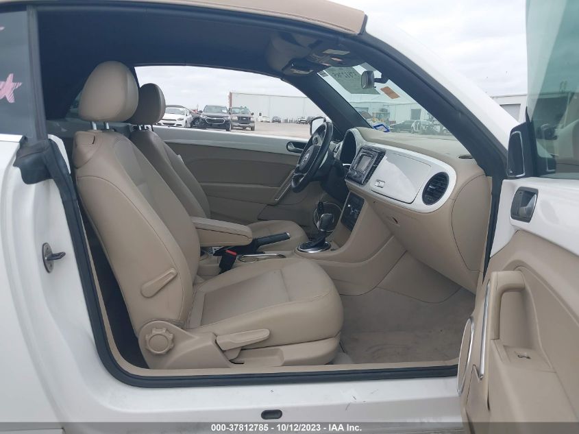 2014 VOLKSWAGEN BEETLE CONVERTIBLE 2.5L W/SOUND/NAV 3VW5X7AT0EM804593