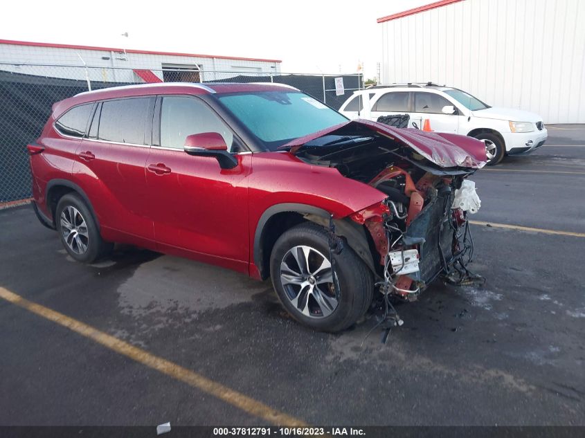 2020 TOYOTA HIGHLANDER XLE - 5TDGZRAH8LS005669