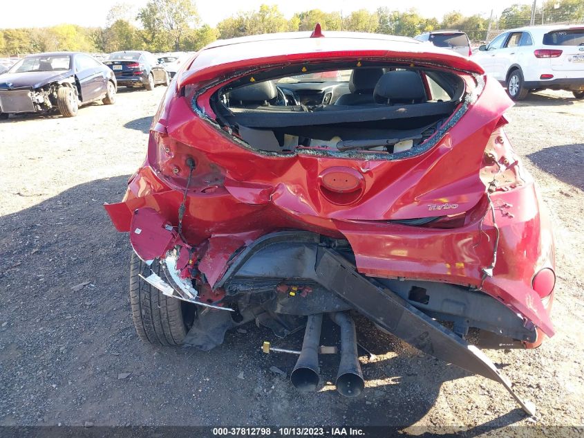 2014 HYUNDAI VELOSTER TURBO - KMHTC6AE5EU191346