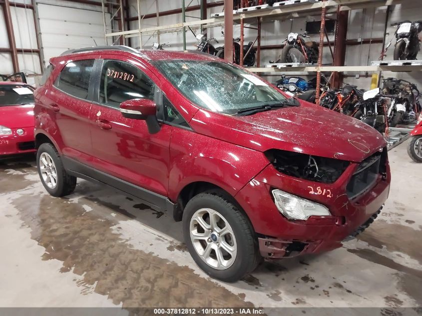2020 FORD ECOSPORT SE - MAJ6S3GL5LC313169