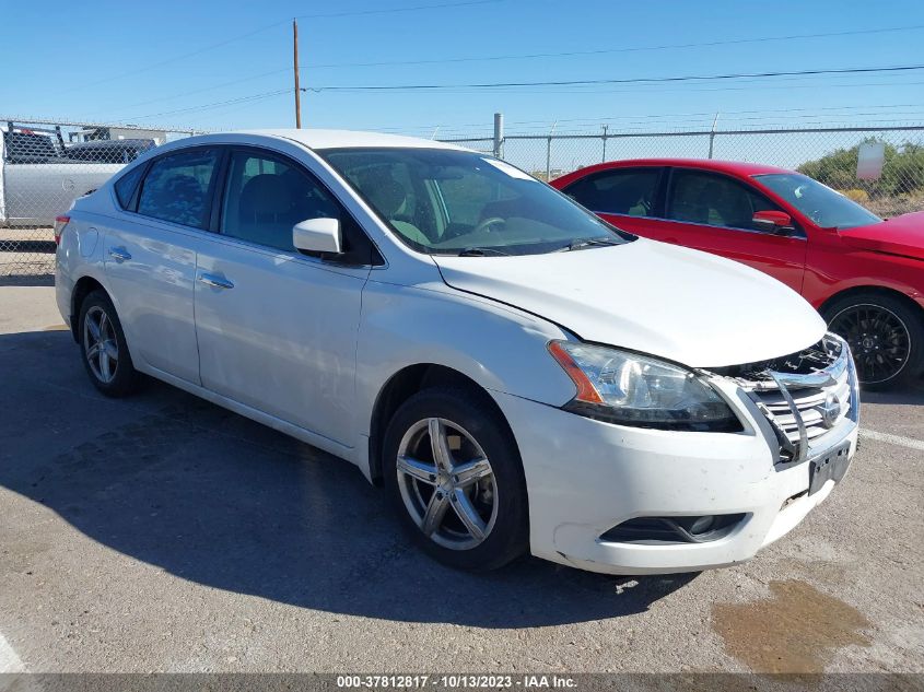 2013 NISSAN SENTRA S/SV/SR/SL - 3N1AB7AP5DL694229