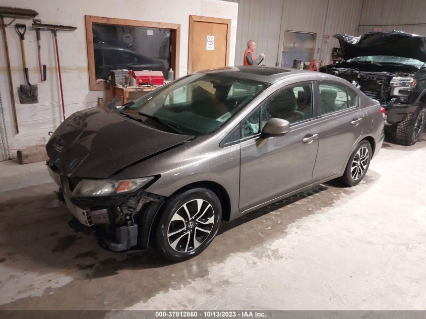 2013 HONDA CIVIC SDN EX 19XFB2F82DE058475