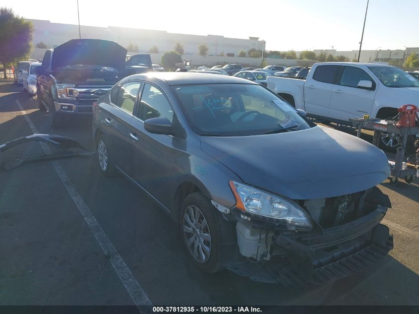 2015 NISSAN SENTRA S - 3N1AB7AP4FY366158